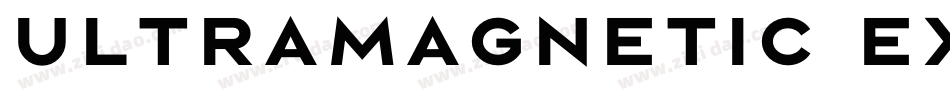 Ultramagnetic ExtraBold字体转换